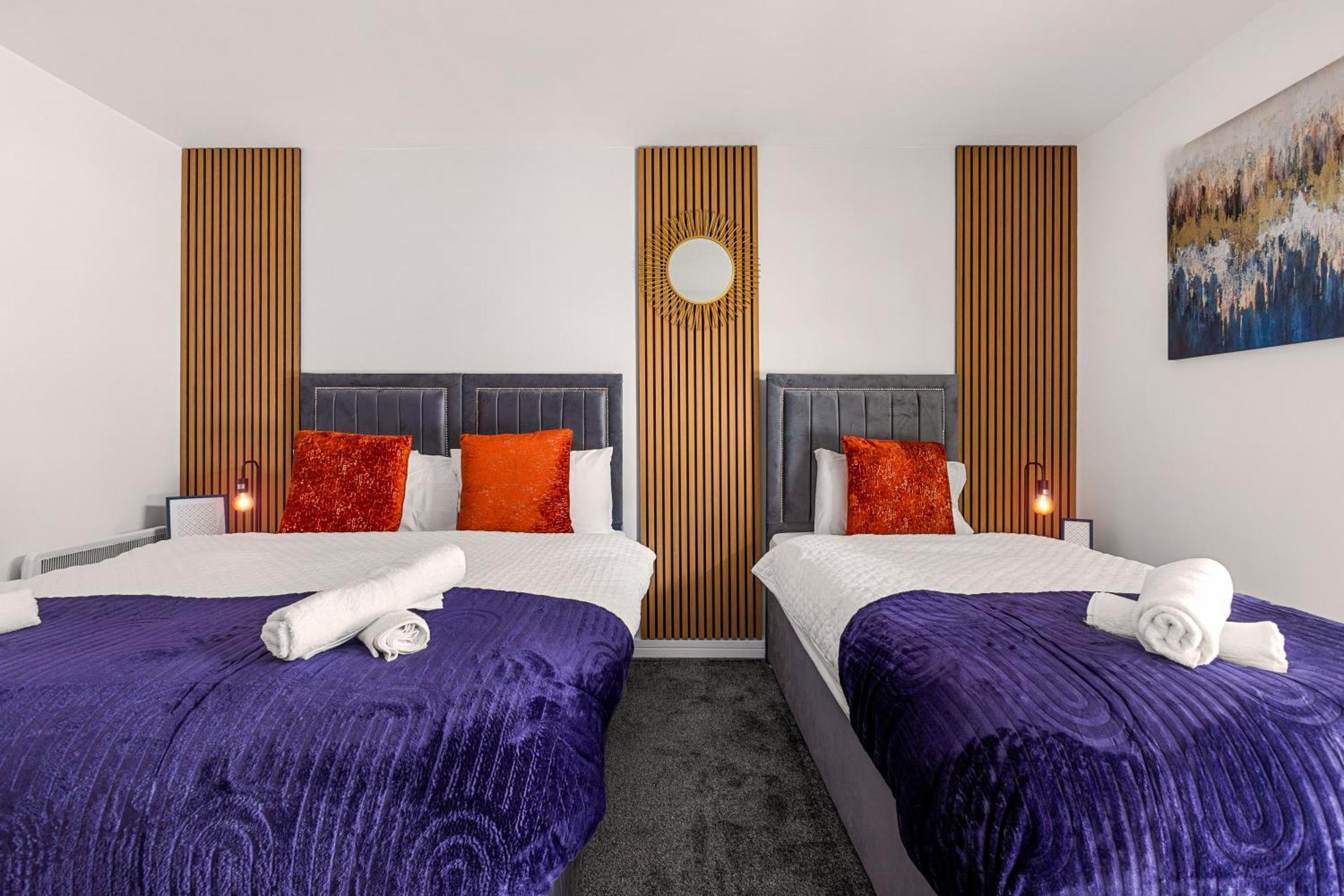 Bullring Lux Suite, New Street Free Netflix - Free Secure Parking- Sleeps 6 伯明翰 外观 照片